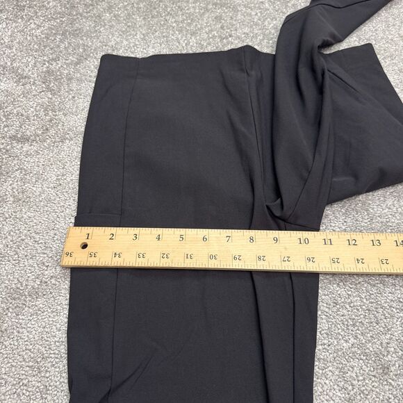 Athleta Wander Slim Cargo Outdoor Pants Womens 12 Black High Rise Stretch 32x28 - Picture 13 of 15